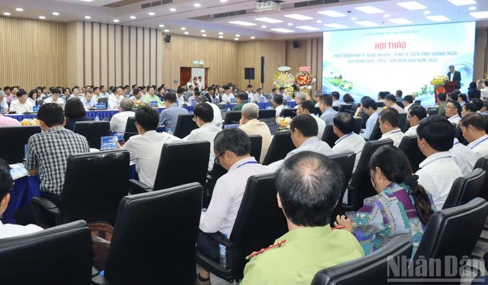 Quang cảnh hội thảo. (Ảnh: HIỂN CỪ)
