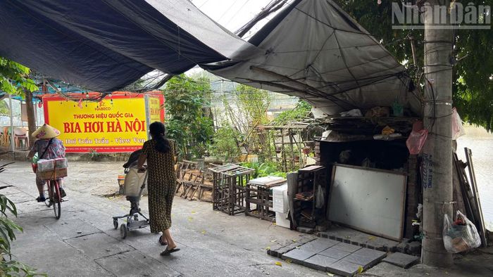 Hệ thống đường dạo cũng được chú trọng. Theo phương án được giới thiệu, tuyến đường đi bộ chạy quanh công viên có chiều dài khoảng 2,1km, kết nối các khu vực cây xanh, mặt nước và những công trình chức năng.