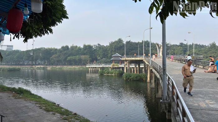 Điểm đáng chú ý là hệ thống quảng trường mở được nghiên cứu bổ sung nhằm tăng khả năng tổ chức các hoạt động công cộng, tạo điểm nhấn cảnh quan và kết nối các khu vực chức năng trong công viên.