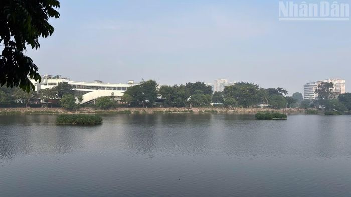 Hiện trạng công viên cho thấy yêu cầu phải tổ chức lại các khu chức năng, cải thiện cảnh quan và khai thác hiệu quả hơn diện tích mặt nước, cây xanh.