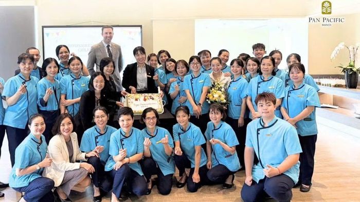 Tổ chức sinh nhật quý cho người lao động Công ty. (Ảnh: Công đoàn cơ sở cung cấp)