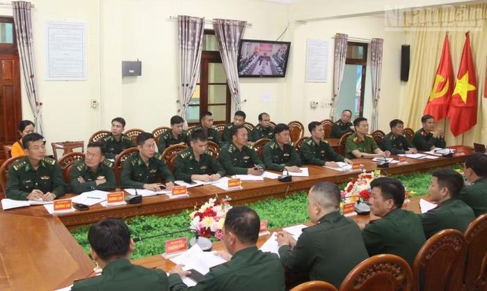 Ban Chỉ huy Bộ đội Biên phòng tỉnh Sơn La thường xuyên, liên tục, quyết liệt, sâu sát và kịp thời chỉ đạo của Bộ Tư lệnh Bộ đội Biên phòng về đấu tranh phòng, chống tội phạm, vi phạm pháp luật ở địa bàn khu vực biên giới. (Ảnh: QUỐC TUẤN)