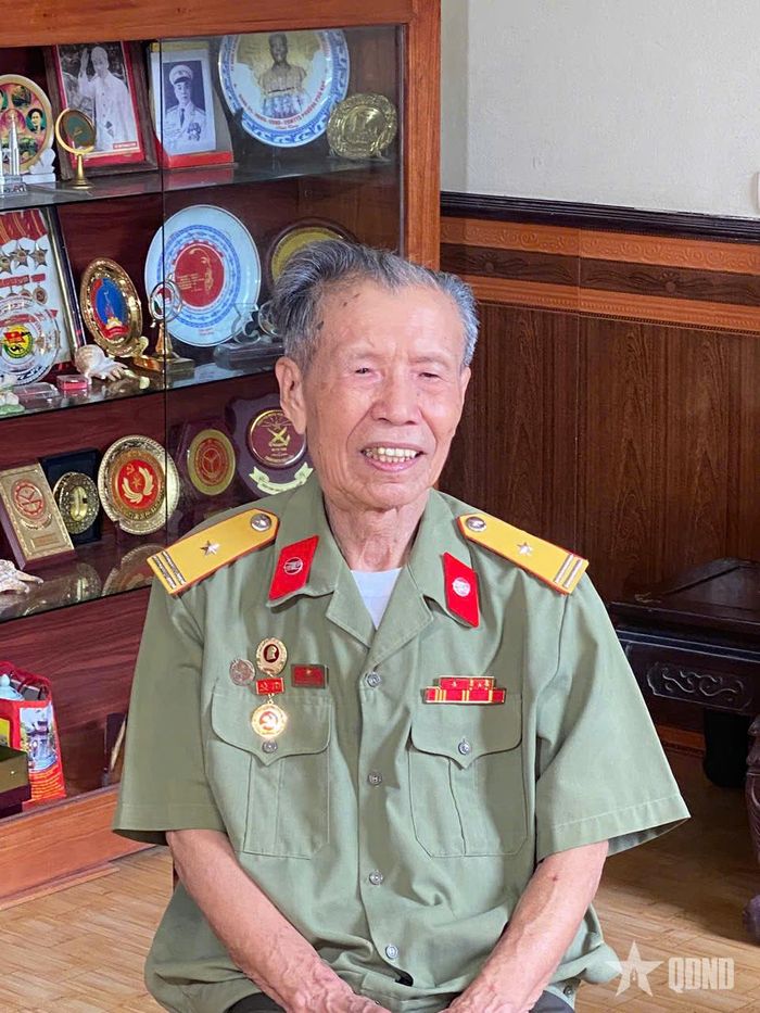  Cựu chiến binh, Thiếu tá Nguyễn Đình Cát