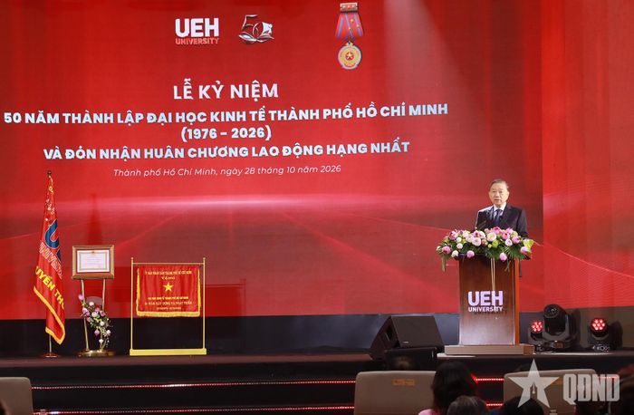 Tổng Bí thư, Chủ tịch nước Tô Lâm phát biểu tại lễ kỷ niệm.