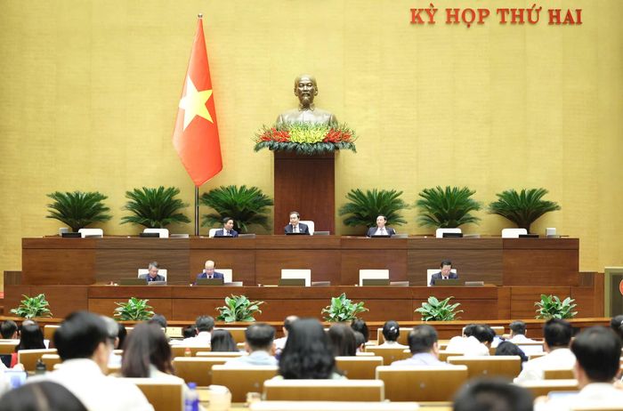  Quang cảnh phiên họp. Ảnh: TRỌNG HẢI