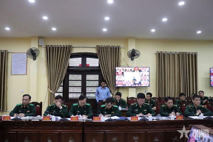 Các đại biểu dự hội nghị tại điểm cầu trung tâm.