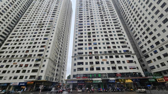  Khu chung cư HH Linh Đàm. Ảnh: TIẾN CƯỜNG 