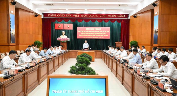  Tổng Bí thư, Chủ tịch nước Tô Lâm phát biểu kết luận. Ảnh: VIỆT DŨNG 