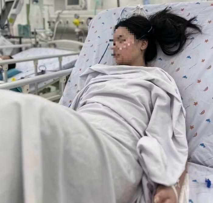 Bệnh nhi tại bệnh viện - Ảnh BVCC