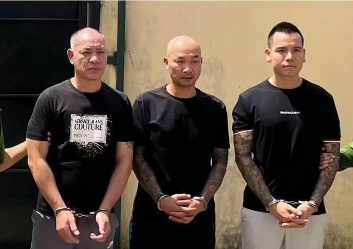 Các bị can (từ trái qua phải): Nguyễn Văn Dũng; Phạm Trung Kiên; Phạm Tiến Mạnh - (Ảnh: Bộ công an).