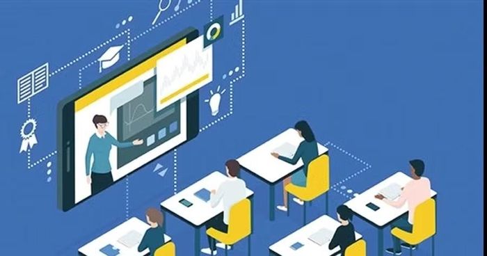 Công nghệ đóng vai trò quan trọng trong việc mở rộng cơ hội học tập cho người dân. Ảnh/Internet.