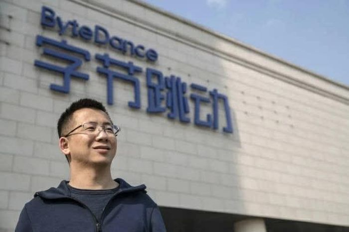 Nhà sáng lập ByteDance Zhang Yiming tại Bắc Kinh, Trung Quốc. (Nguồn: Getty Images)
