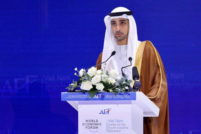 Ông Saeed Bin Mubarak Al Hajeri, Quốc vụ khanh, Bộ Ngoại giao, Các tiểu vương quốc Arab thống nhất, phát biểu. (Nguồn: BTC)