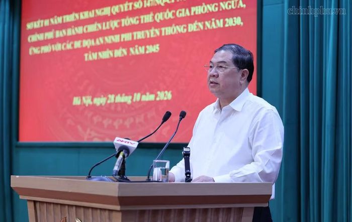 Phó Thủ tướng Thường trực Chính phủ Phạm Gia Túc phát biểu chỉ đạo tại Hội nghị - Ảnh: CP