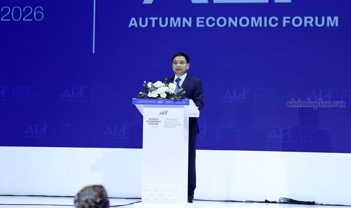 Phó Thủ tướng gợi mở bốn hướng để các nước đang phát triển, trong đó có Việt Nam, cần làm để chuyển hóa cơ hội thành tăng trưởng và thịnh vượng - Ảnh: CP