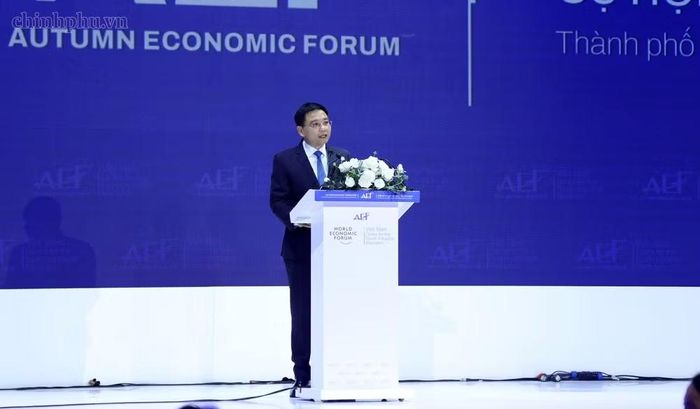 Phó Thủ tướng nhấn mạnh: Chúng ta không chỉ đến đây để cùng đối thoại, mà quan trọng hơn, chúng ta đến đây để cùng nhau hướng đến tầm nhìn hành động chung - Ảnh: CP