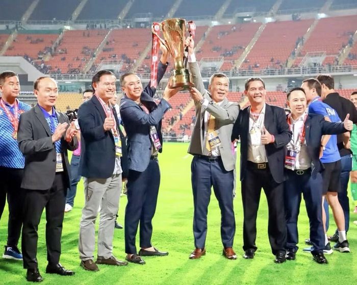 Thường trực VFF ăn mừng chức vô địch ASEAN Cup 2026