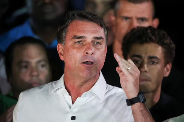 Thượng nghị sĩ Flavio Bolsonaro. (Ảnh: Reuters)