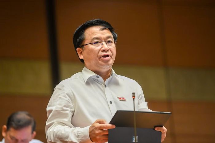  Đại biểu Bùi Xuân Hải (Hải Phòng). Ảnh: Như Ý 