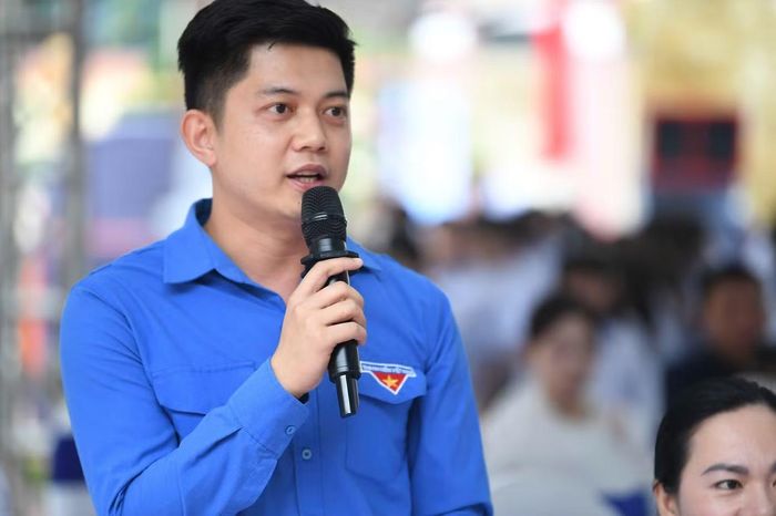 Anh Trần Đình Huy - Bí thư Đoàn Trường Phổ thông Dân tộc nội trú tỉnh Nghệ An
