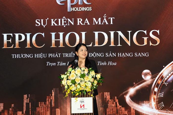 Bà Lương Hồng Anh, Chủ tịch HĐQT Epic Holdings