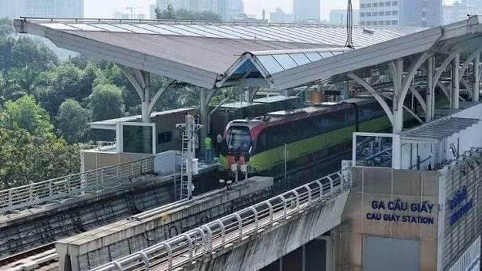 Một tuyến đường sắt đô thị trên địa bàn Hà Nội