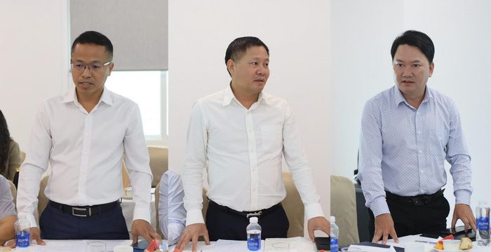 Các đại biểu đóng góp ý kiến tại hội nghị.