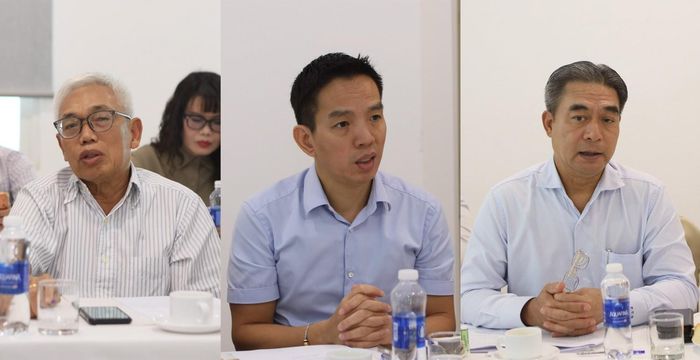 Các đại biểu đóng góp ý kiến tại hội nghị.