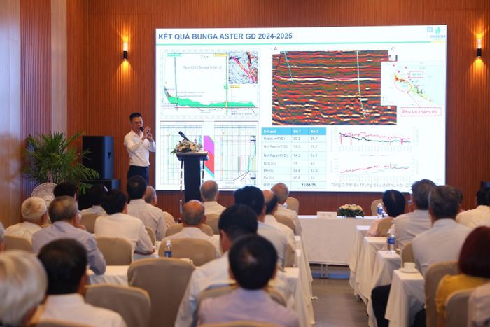 Đại diện PVEP trình bày tham luận