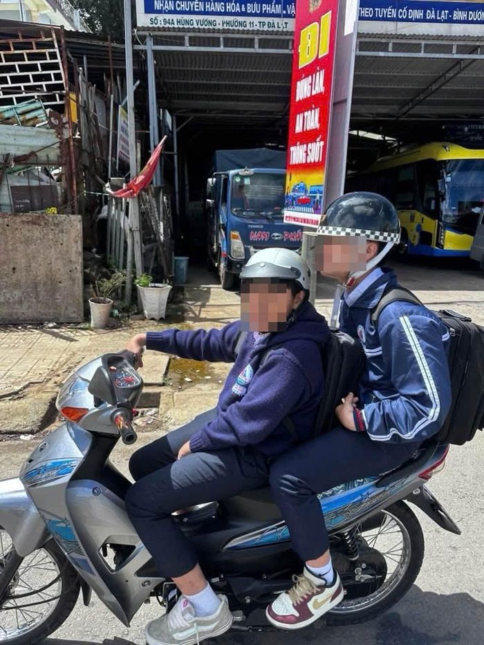 CSGT khuyến cáo người dân tuyệt đối không giao xe cho người chưa đủ tuổi, chưa đủ điều kiện điều khiển phương tiện (Ảnh: Cục CSGT).