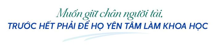 Sau quá trình làm khoa học trong nước, Giáo sư nhìn nhận thế nào về sự thay đổi của môi trường khoa học Việt Nam trong những năm qua, đặc biệt trong việc tạo điều kiện để các nhà khoa học có thể nghiên cứu và hội nhập quốc tế?