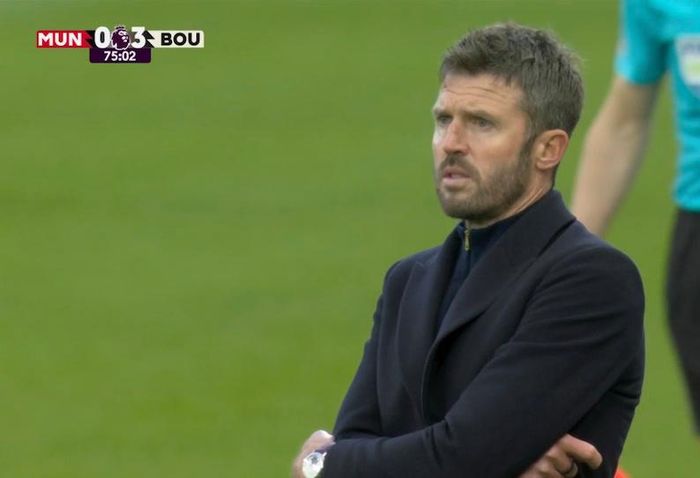 Ở trận MU 0-3 Bournemouth, Carrick cho thấy những vấn đề về chiến thuật, còn cầu thủ không muốn chiến đấu vì ông. Ảnh: The Touchline
