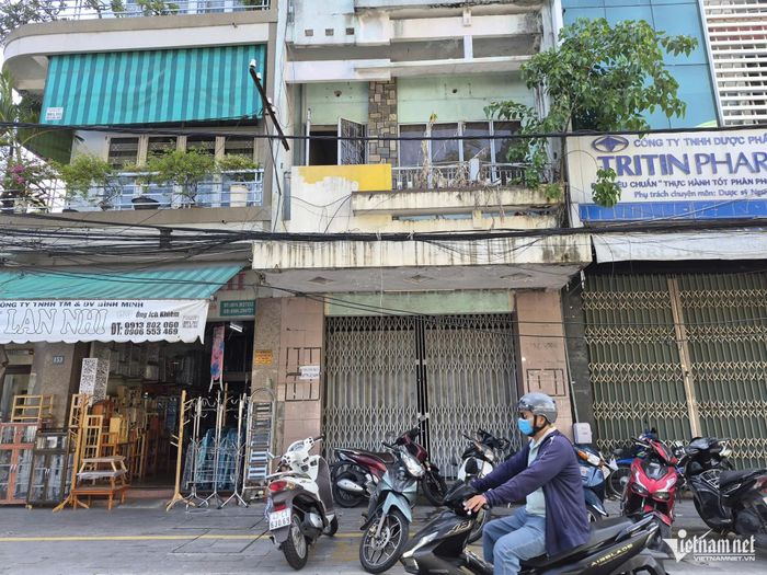 Nhà đất số 155 đường Ông Ích Khiêm với giá khởi điểm cho thuê gần 1,2 triệu đồng/m2 đất/năm.