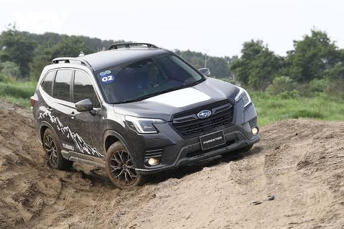 Subaru Forester có khoảng sáng gầm xe đạt 220mm. Ảnh: Subaru Việt Nam