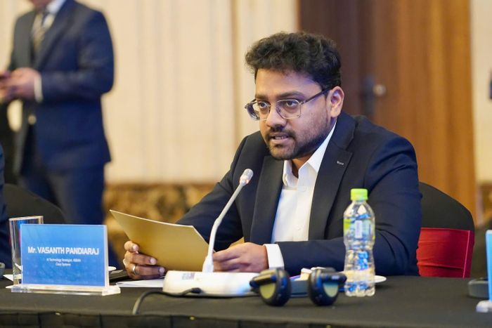 Ông Vasanth Pandiaraj, Chiến lược gia công nghệ AI khu vực ASEAN của Cisco Systems. Ảnh: Bộ KH&CN