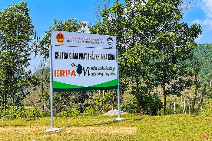 Việc triển khai Thỏa thuận chi trả giảm phát thải khí nhà kính vùng Bắc Trung Bộ (ERPA) không chỉ đóng góp vào mục tiêu giảm phát thải mà còn hỗ trợ phát triển sinh kế, nâng cao đời sống cho người dân, đặc biệt là các cộng đồng sống phụ thuộc vào rừng.