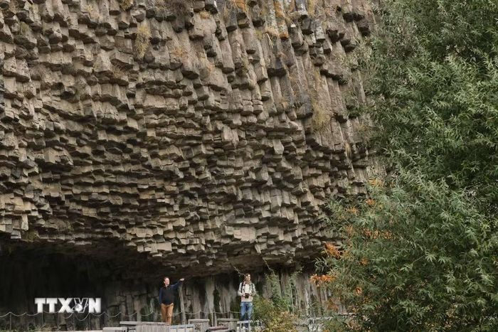 Hẻm núi Garni ở Kotayk, Armenia ngày 25/10/2026. (Ảnh: THX/TTXVN phát)