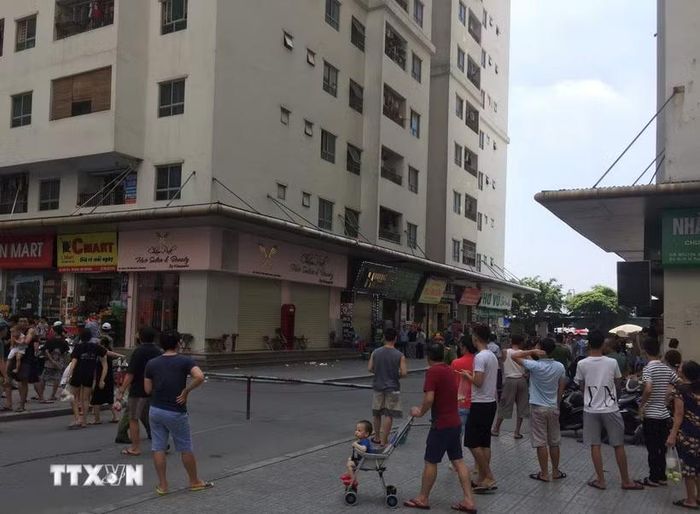 Chung cư HH Linh Đàm. (Nguồn: TTXVN)