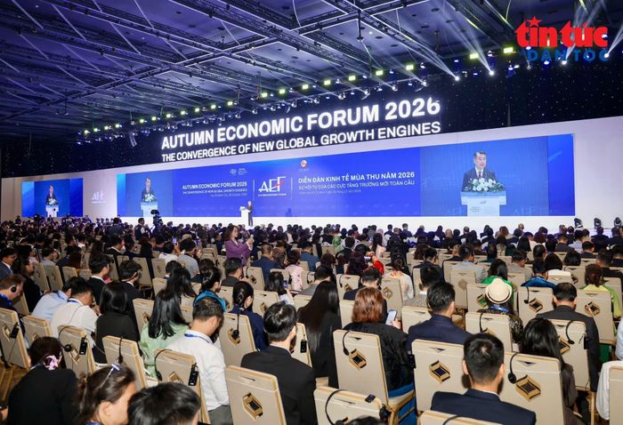 Quang cảnh Diễn đàn Kinh tế Mùa thu sáng 28/10.