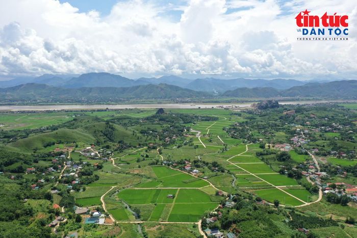 Khu vực giáp ranh Hà Nội và tỉnh Phú Thọ tại xã Ba Vì.