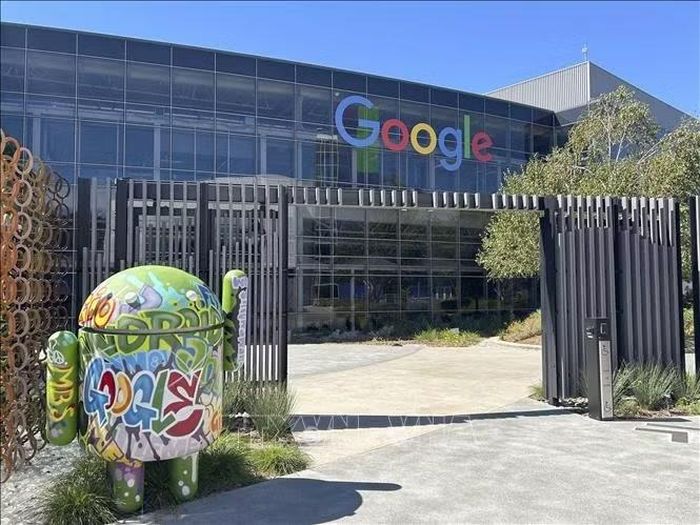Trụ sở hãng Google tại Mountain View, California, Mỹ. Ảnh: Kyodo/TTXVN