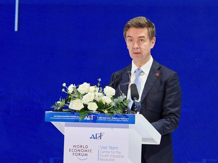 Đại sứ, Trưởng Phái đoàn Liên minh châu Âu (EU) tại Việt Nam Julien Guerrier. (Ảnh: BTC)