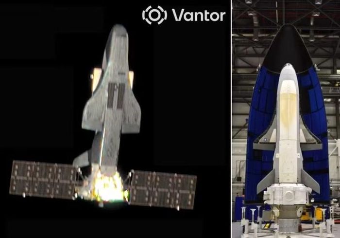 So sánh hình dáng Thần Long (trái) và X-37B của Mỹ (phải). Ảnh: TWZ.