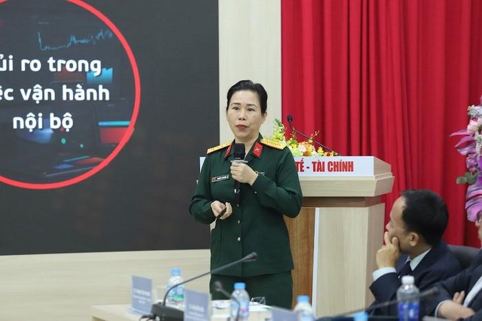 Bà Nguyễn Thị Sơn Bình - Phó Giám đốc Trung tâm Giải pháp doanh nghiệp số, Tổng công ty Viễn thông Viettel. Ảnh: BNEWS/TTXVN