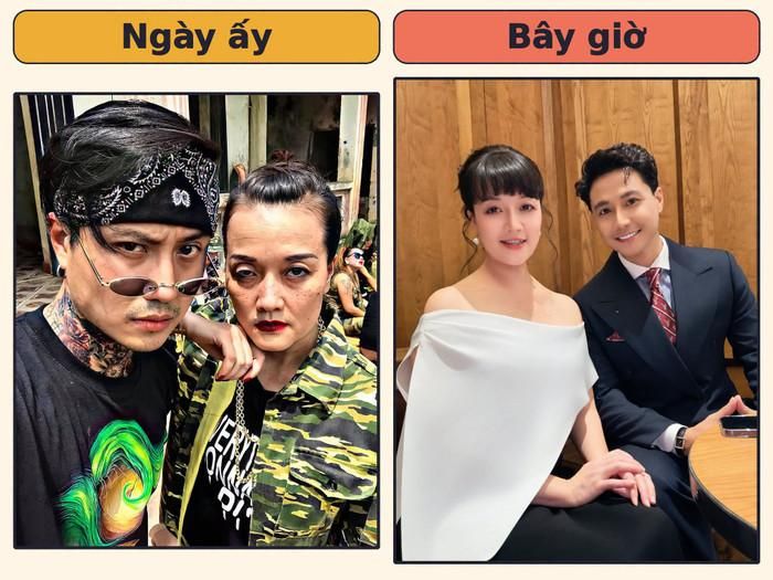 Vân Dung chia sẻ hình ảnh “ngày ấy - bây giờ” bên diễn viên Thanh Sơn.
