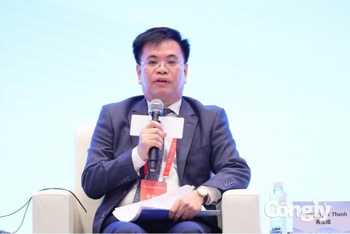 Ông Hoàng Ngọc Thành, Chánh án TAND khu vực 2 – Hà Nội tham gia phiên thảo luận tại Diễn đàn.