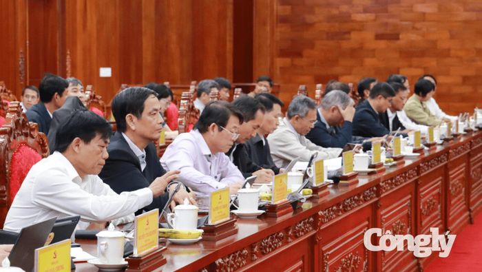 Các đại biểu tham dự hội nghị.