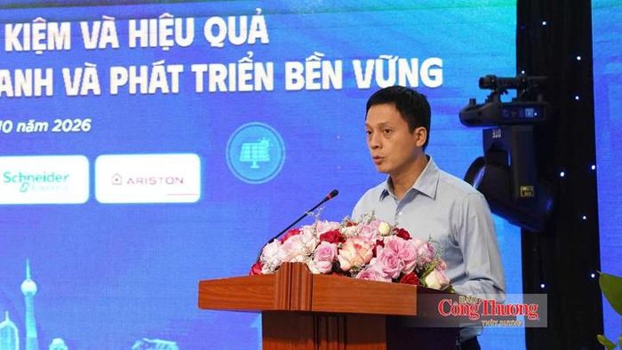 Ông Lại Đức Tuấn, Phó trưởng phòng Tiết kiệm Năng lượng, Cục Năng lượng - Dầu khí (Bộ Công Thương).