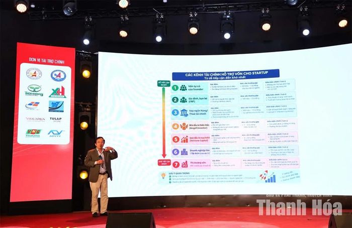 Chuyên gia kinh tế Lê Xuân Nghĩa truyền đạt kiến thức quản trị vốn, chi phí vốn đối với kế hoạch đầu tư, kinh doanh.