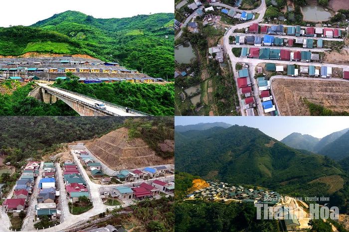 Cán bộ trẻ có năng lực trình độ sẽ giúp vùng cao thay đổi từng ngày. (Trong ảnh: Các khu tái định cư ở các xã biên giới Quang Chiểu, Trung Lý và Tam Chung).